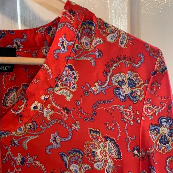 3/$10 Cynthia Rowley 3/4 Sleeve Top - Picture 2 of 4